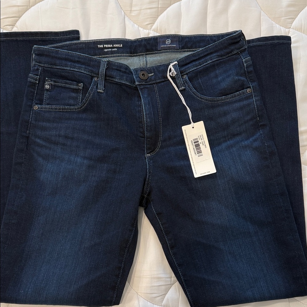 AG Adriano Goldschmied Cigarette Ankle Jeans NWT